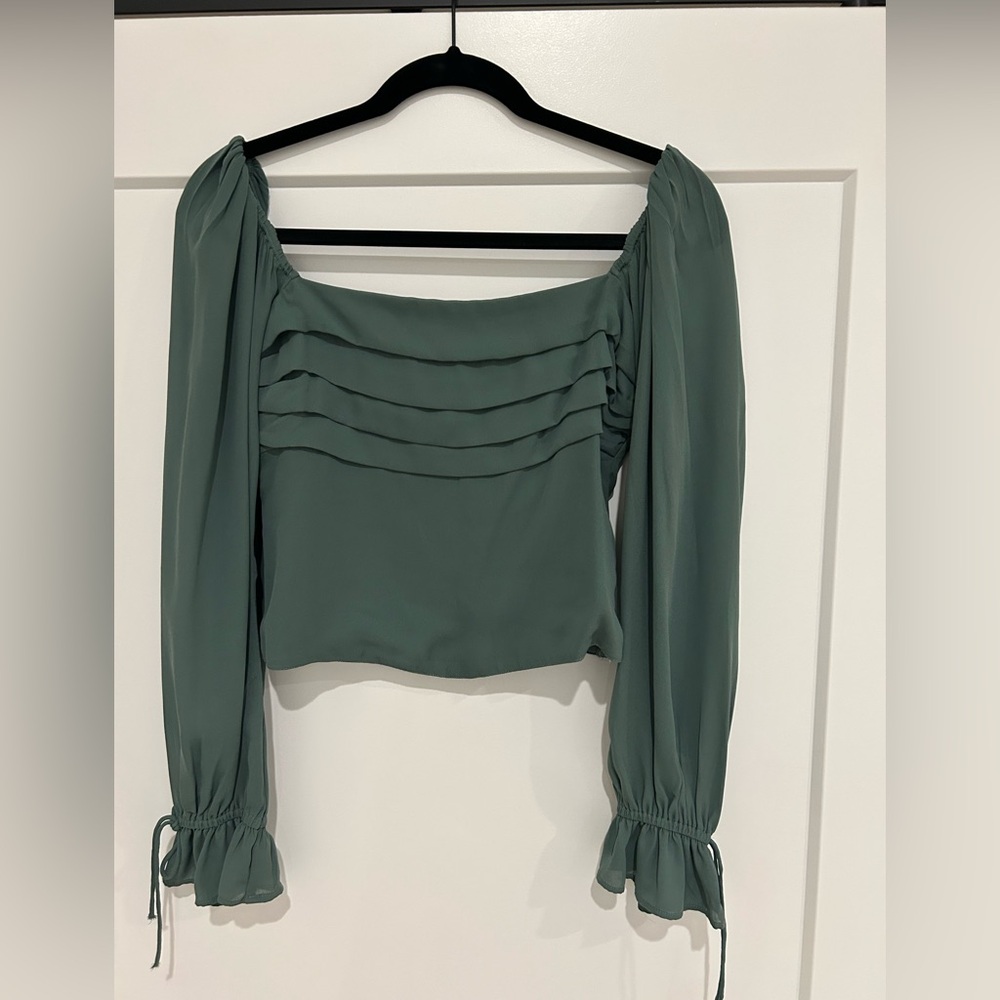 Abercrombie & Fitch Women's Green Blouse